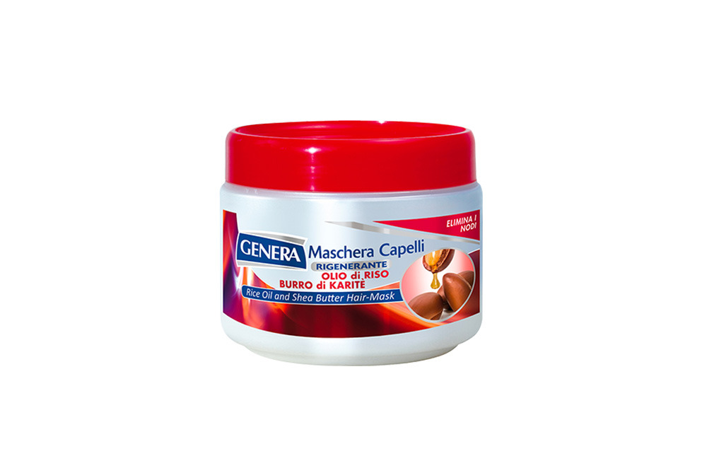 MASCHERA CAPELLI RISO/KARITE' genera ml.500 x12