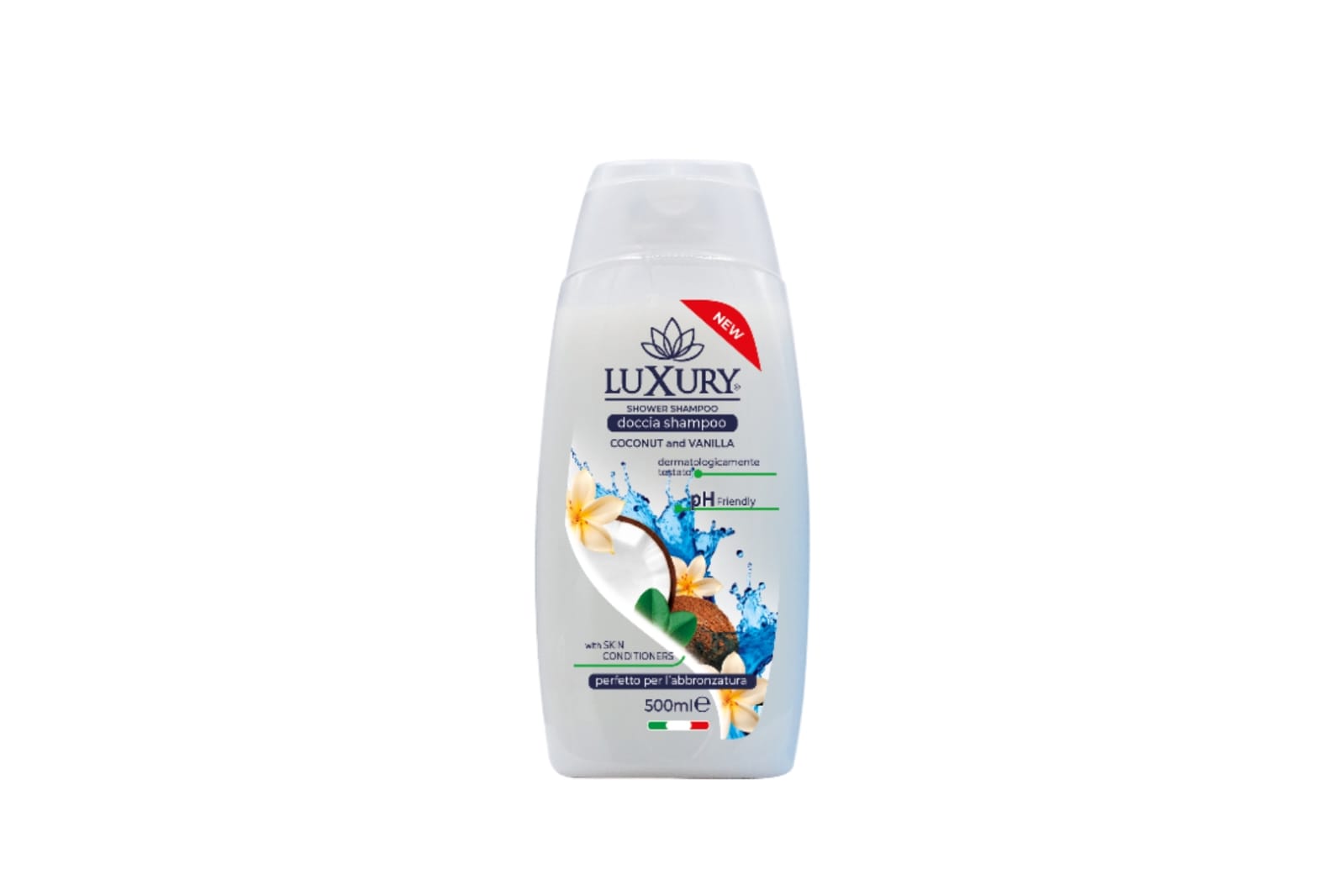 LUXURY DOCCIA SHAMPOO COCONUT&VANILLA ml. 500 x12