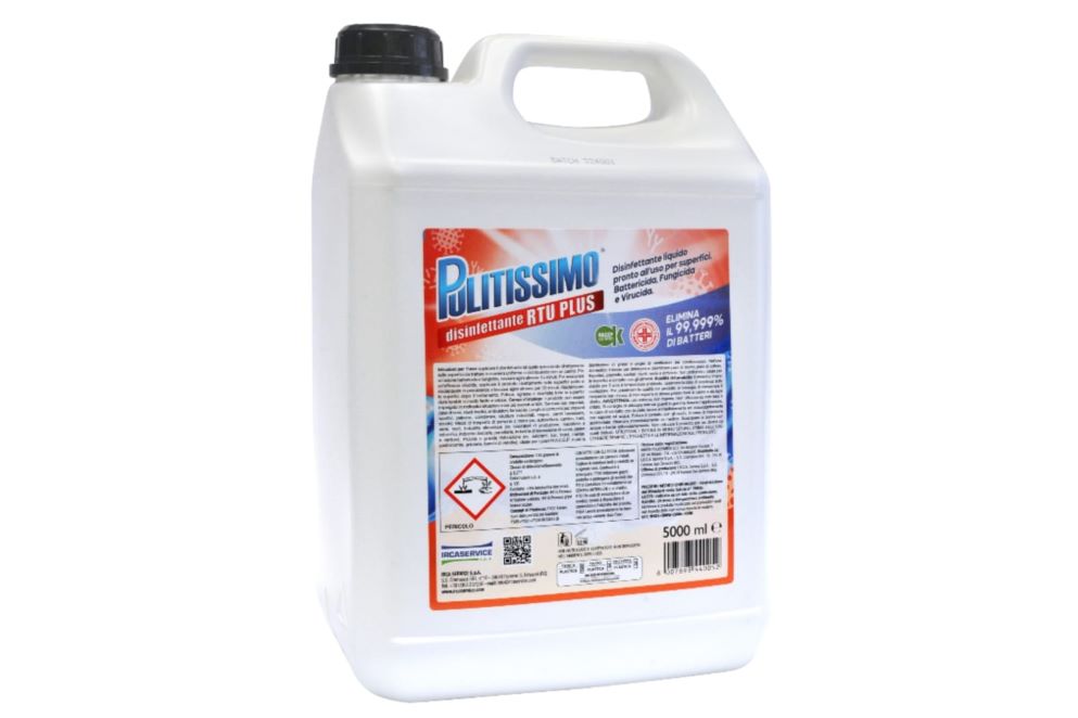 PULITISSIMO DISINFETTANTE RTU PLUS 5 litri x2