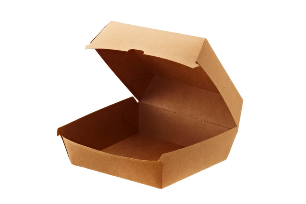 SCATOLA KRAFT AVANA HAMBURGER 10,5x10,5x8,5pz.50x4