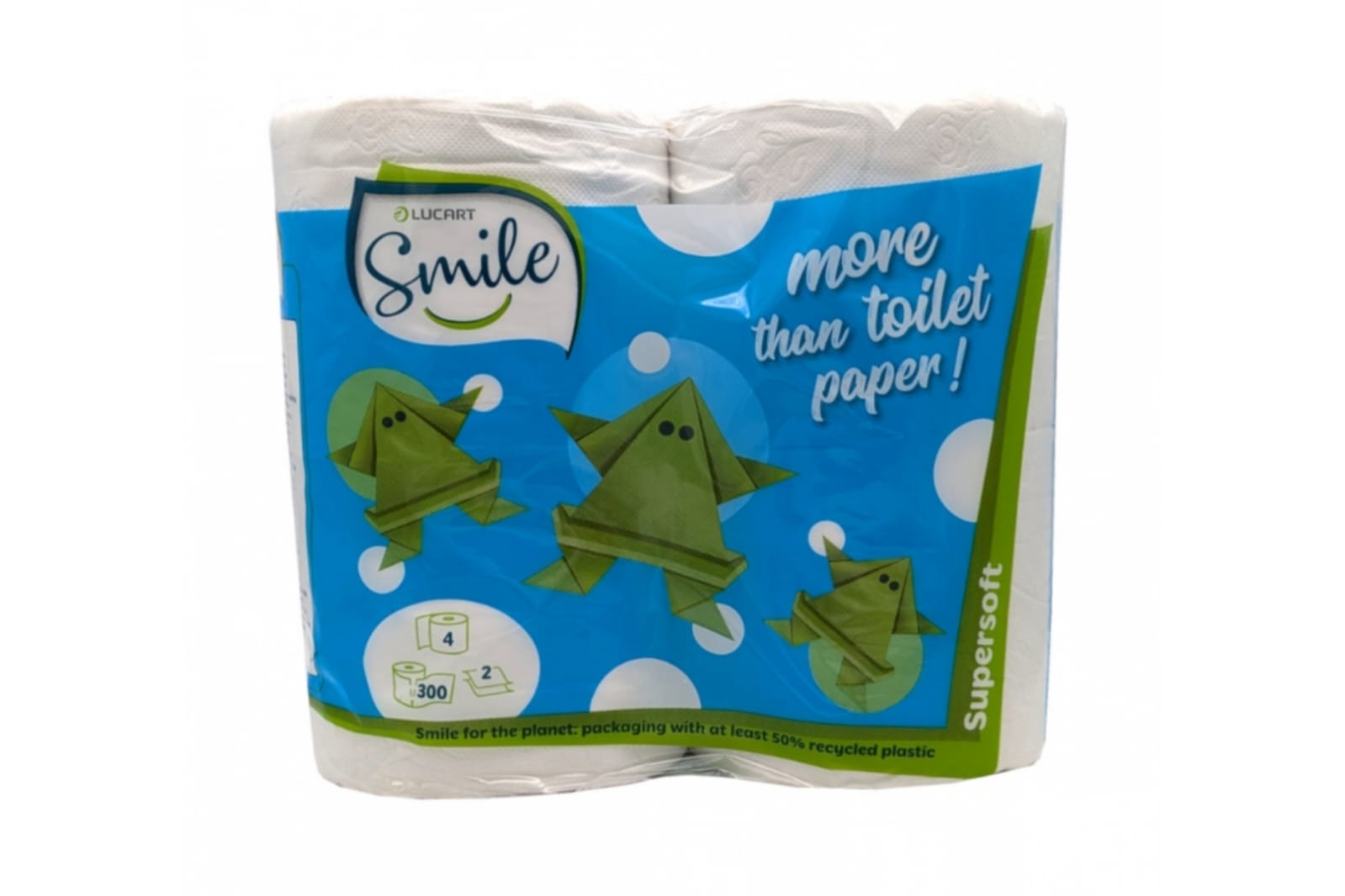 SMILE carta igienica 4 MAXI ROTOLI 2V 300strappx14