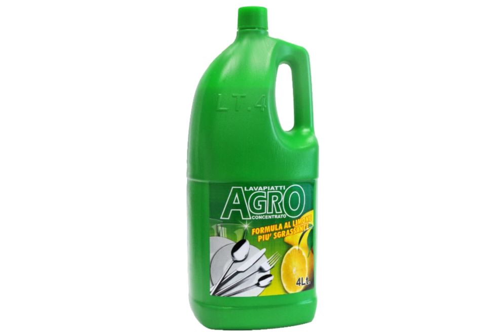 AGRO LAVAPIATTI LIMONE 4 LITRI x4