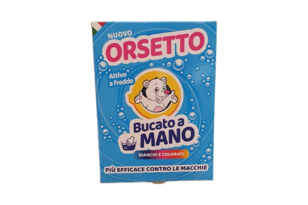 ORSETTO BUCATO MANO POLVERE BOX gr. 900 x12