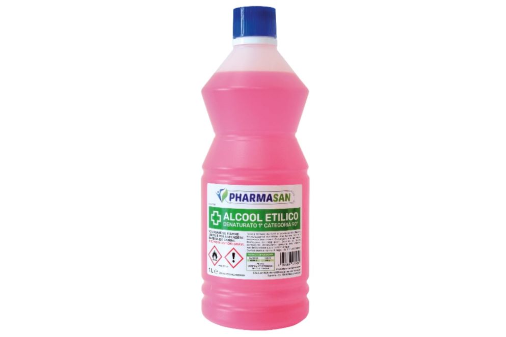 PHARMASAN ALCOOL ETILICO denaturato 90° ml.1000x20